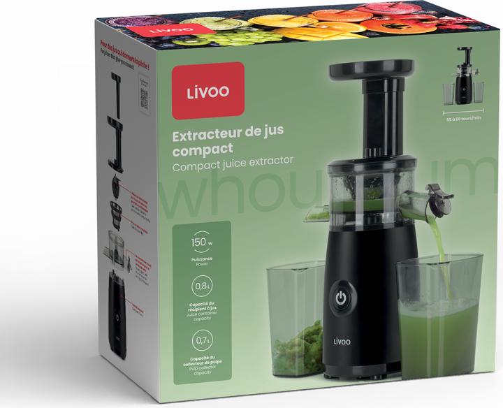 Actual product image Livoo Compact juice extractor