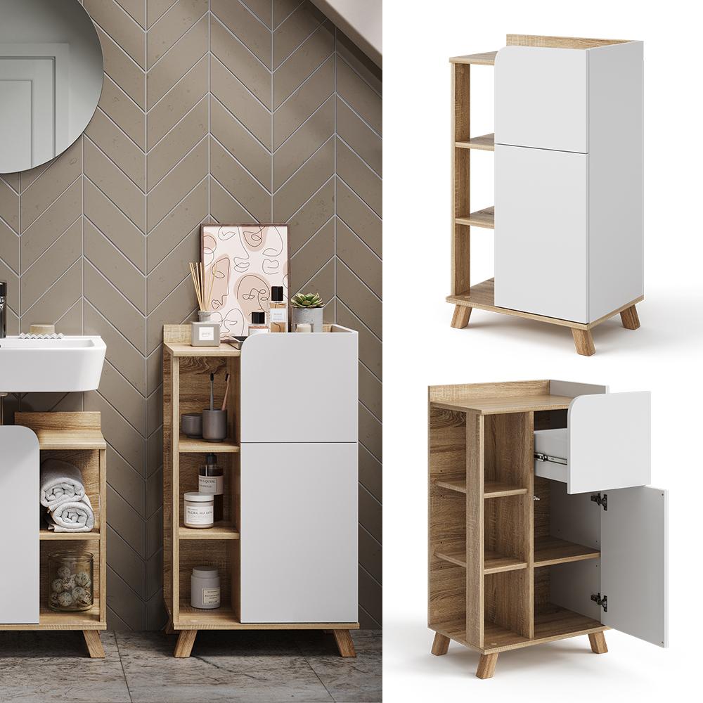 Thumbnail - Vicco, Badezimmerschrank, Karen (50 x 90 x 35 cm)