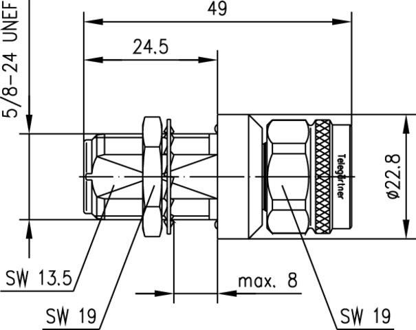 Produktbild Telegärtner Überspannungsableiter J01028A0