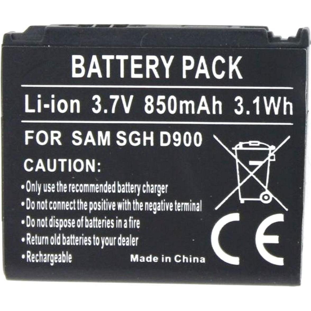 AGI 68826 - Akku - Samsung - Schwarz - Lithium-Ion (Li-Ion) - 800 mAh - 3,7 V, Smartphone Akku