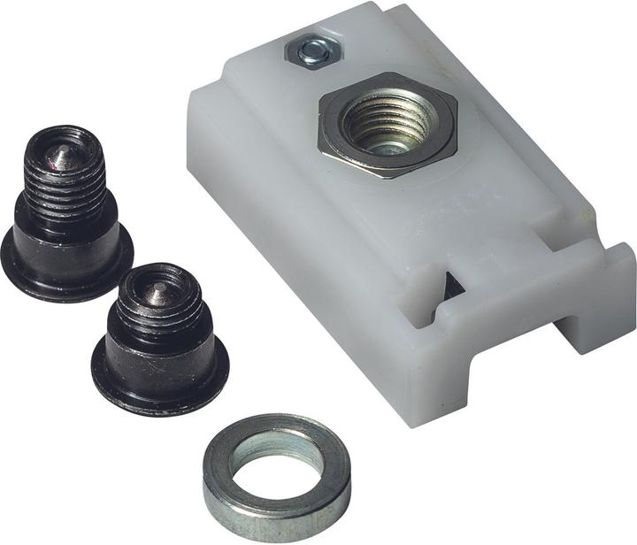 Dormakaba Sliding piece + screw for slide rails RF G 96 N (Room door, Entrance door, Wooden door, French window)