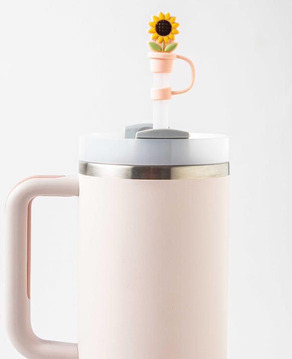 Actual product image I Am Creative Silikon Trinkhalm-Abdeckung passend für Trinkflaschen, Stanley