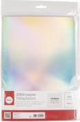 Image du produit Trimcraft Hologramme papier effet, A4, argent, 10 feuilles (10 x)