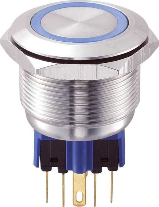 Tru Components 701790 GQ25-11E/B/12V Vandalismusgeschützter Drucktaster 250 V/AC