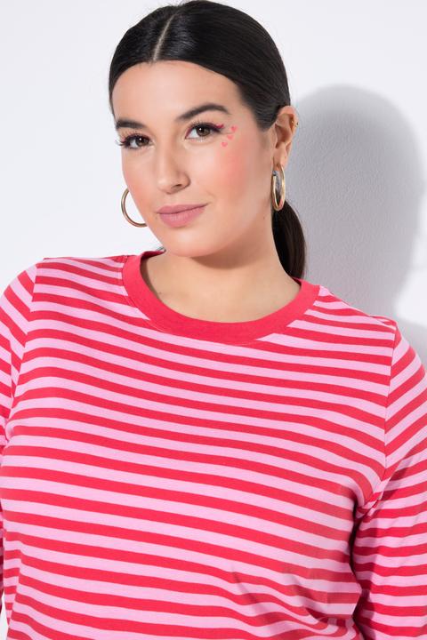 Produktbild Studio Untold Maxikleid, Jersey mit Ringeln, Langarm (54)