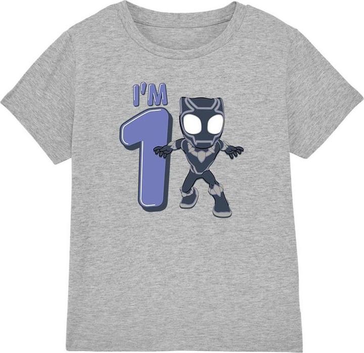 Produktbild Black TShirt 1. Geburtstag (128)