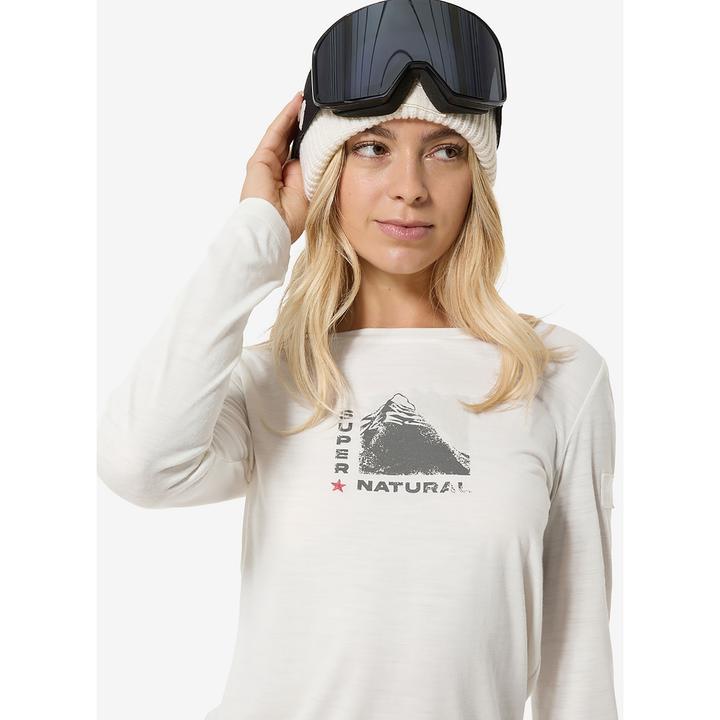Actual product image Super Natural Women's Super Mountain Bio Jersey L/S (S)