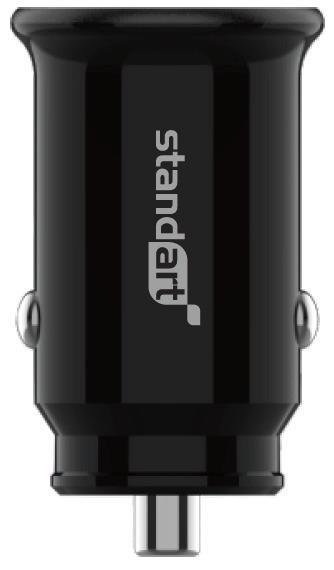 Standart CHARGER AUTO GT-ZJ21 20W USB-A/USB-C BK