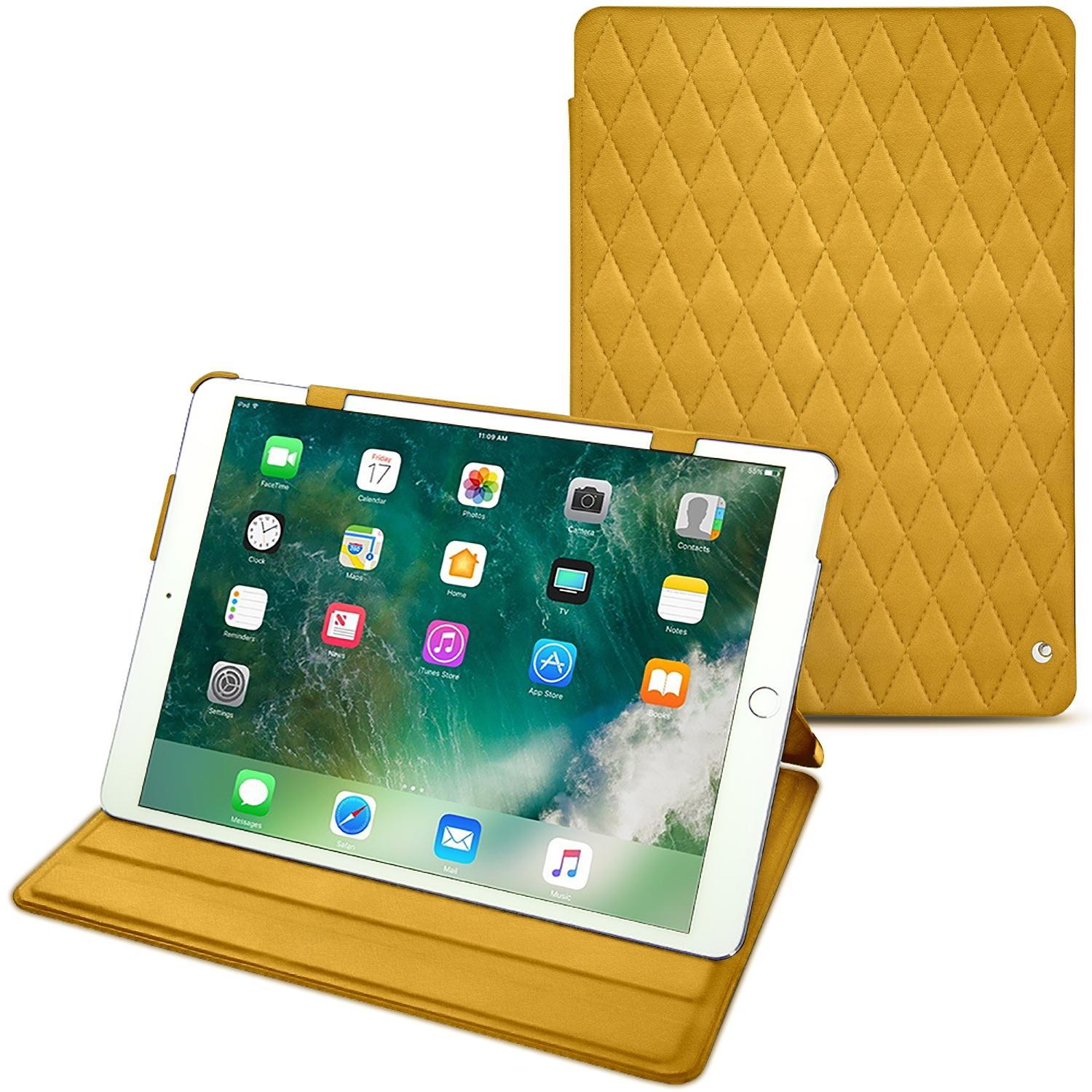 Noreve Lederschutzhülle horizontal (iPad Air 2019 (3. Gen)), Tablet Hülle, Orange