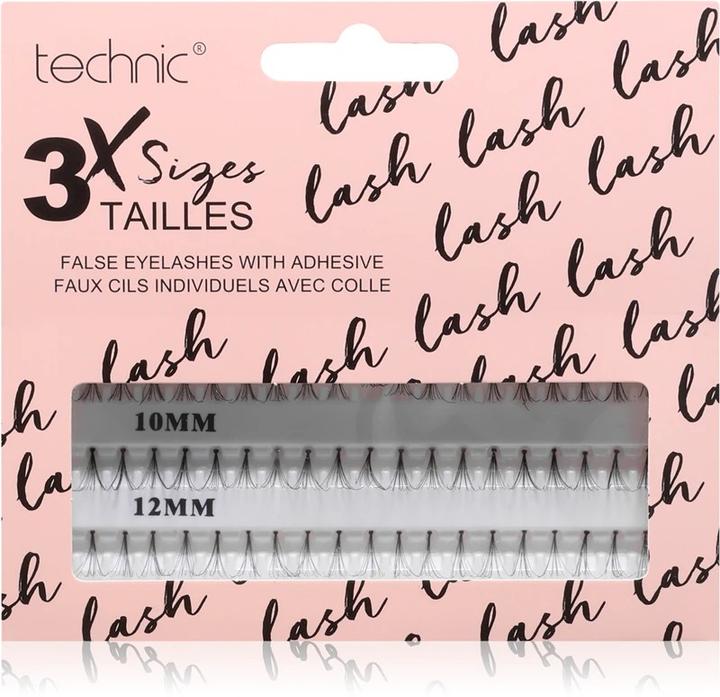 Actual product image Technic Individual False Eyelashes (Artificial eyelashes)