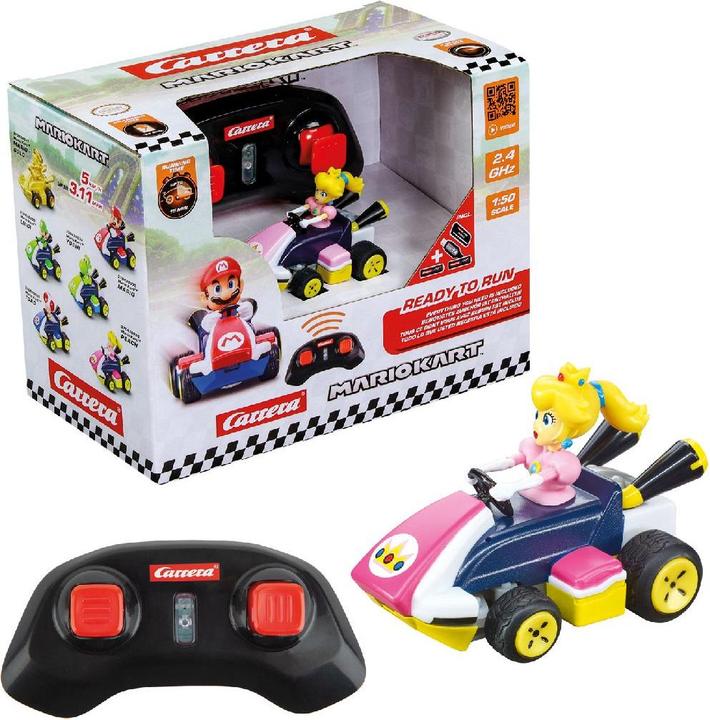 Actual product image Carrera 2,4GHz Mario Kart Mini RC - Peach (Paperbox)