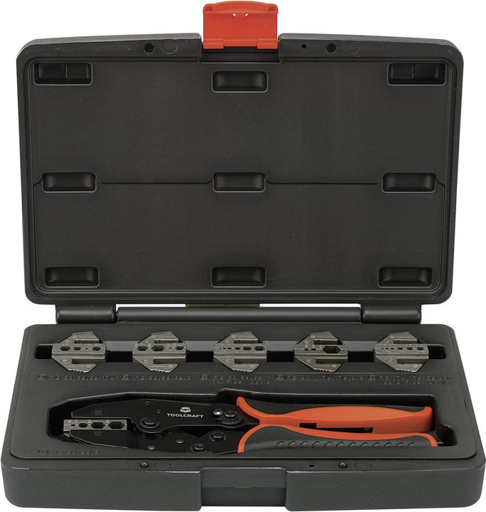 Actual product image Toolcraft Crimping Pliers Set 7pcs (225 mm)