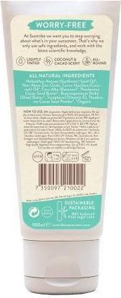 Actual product image Suntribe Mineralische Bio-Sonnencreme (Suntan cream, SPF 30, 100 ml, 1 g)