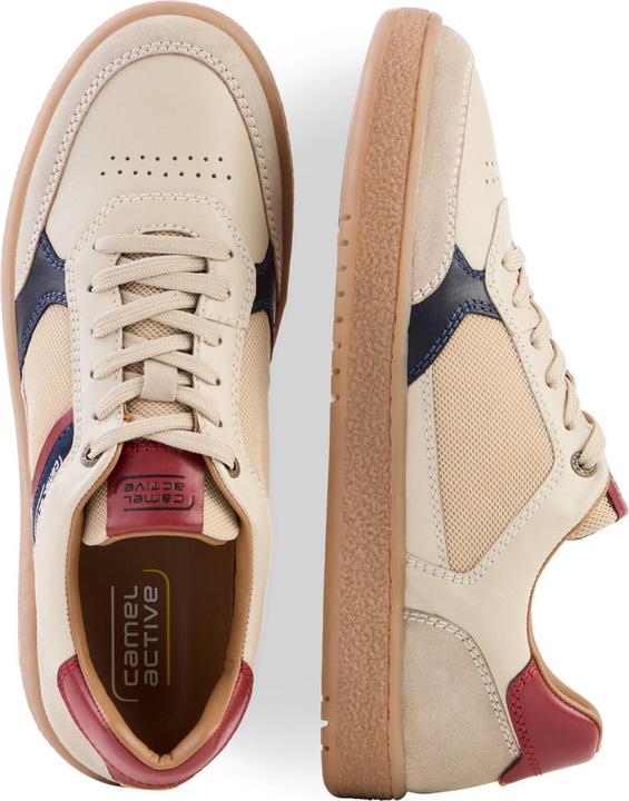 Produktbild Camel Active Sneaker Nappa/Textile BEIGE/BLAU (45)