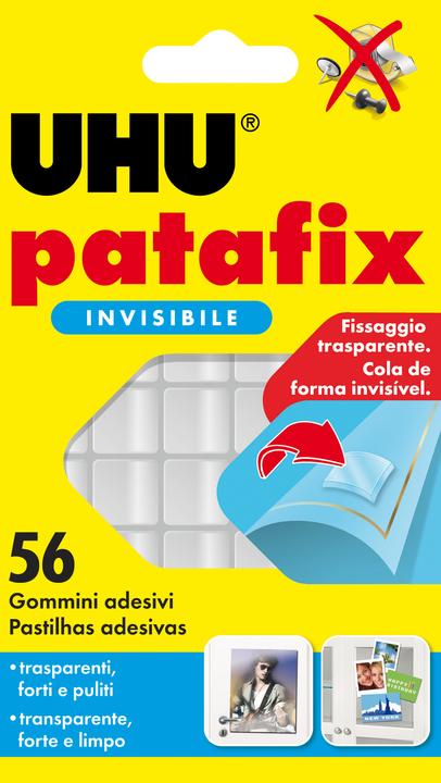 Immagine prodotto UHU Patafix Invisible 56 gommini adesivi