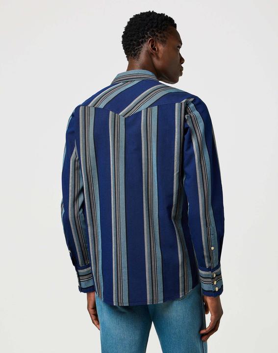 Immagine prodotto Wrangler Langarmhemd Western Indigo Shirt (S)