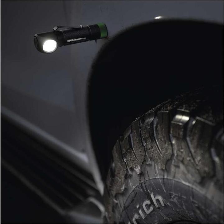 Actual product image GP Discovery Headlamp CH35: Compact multipurpose LED and flashlight, rechargeable (600 lm)