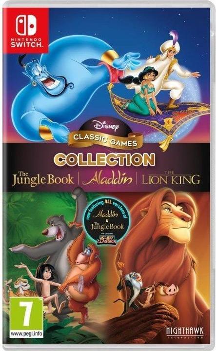 Produktbild Disney Interactive Studios Classic Games Collection: The Jungle Book, Aladdin, & The Lion King (Switch)