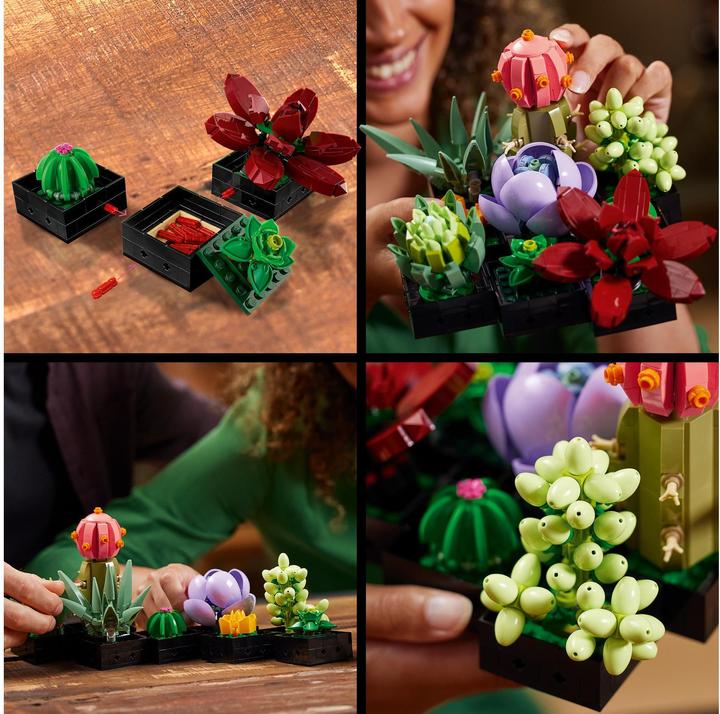 Image du produit LEGO Les succulentes (10309, LEGO Botanical, LEGO difficiles à trouver)