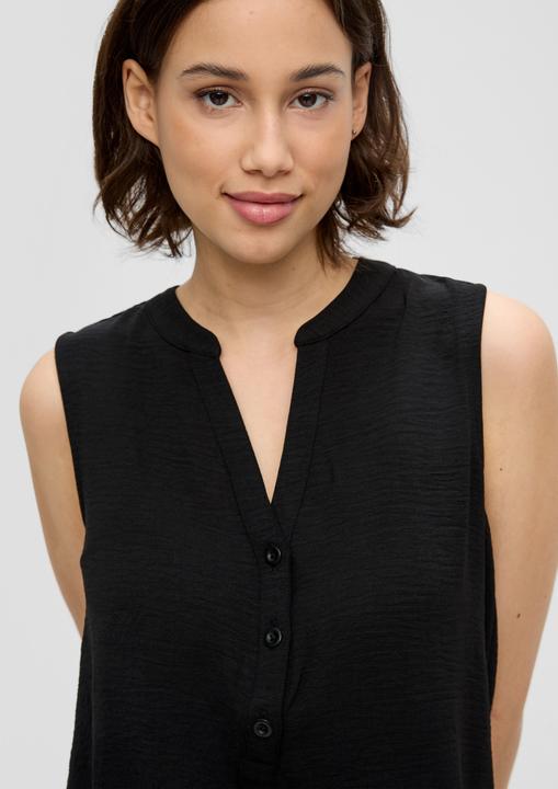 Produktbild s.Oliver Bluse Ärmellose Bluse aus Crêpe (36)