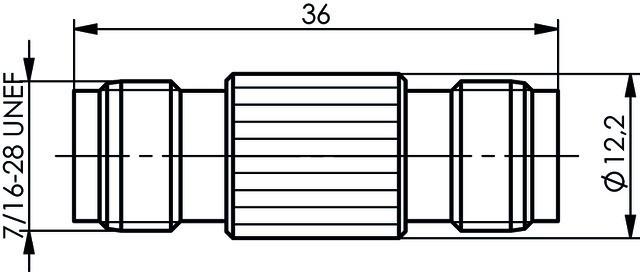 Actual product image Telegärtner TNC adapter TNC socket