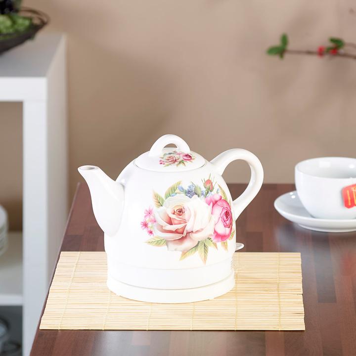 Produktbild Rosenstein & Söhne Keramik-Wasserkocher WSK-200.rtr, 1 Liter