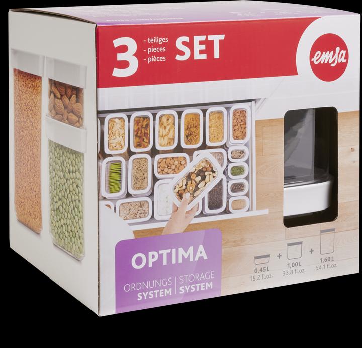 Produktbild Emsa Vorratsdose Optima 3er Set (3.05 l)