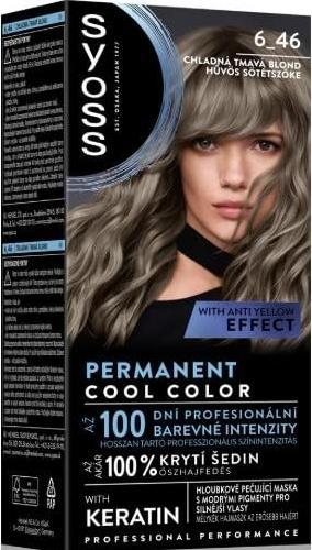 Actual product image Syoss Permanent Cool Color farba do włosów 6-46 Chłodny Ceimny Blond (Chłodny Ceimny Blond)