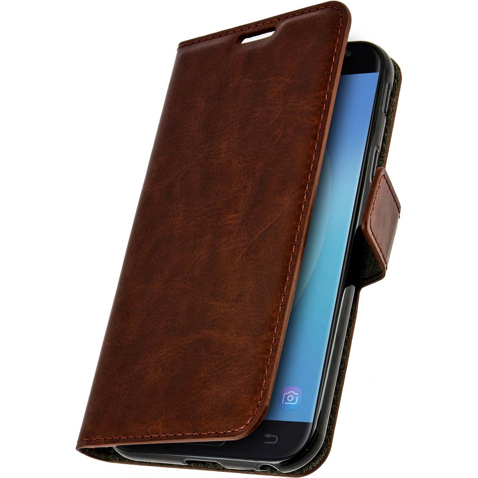 Thumbnail - Avizar Vintage Series (Samsung Galaxy J3 (2017)), Smartphone Hülle, Braun