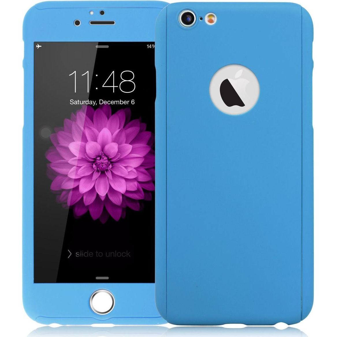 König Design Hülle Handy Schutz für Apple iPhone 5 / 5s / SE Case Cover Displayschutz Blau (Apple iPhone 5), Smartphone ...