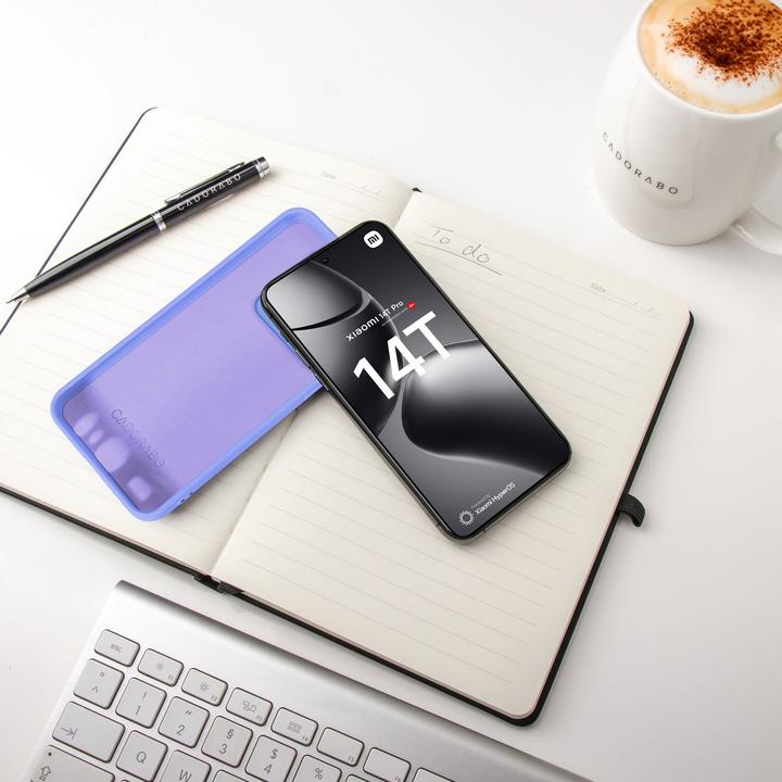 Actual product image Cadorabo Case for Xiaomi 14T Pro TPU Liquid Silicone Cover (Xiaomi 14T Pro)