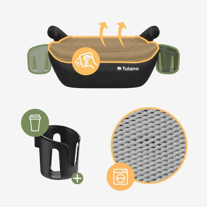 Productafbeelding Tulano Autositz Cabby 20 Grey (Kinderzitje)