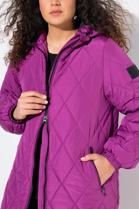 Actual product image Ulla Popken Lightly Quilted Water Repellent Coat