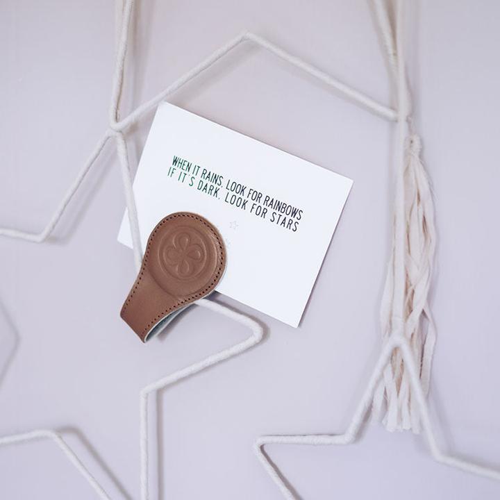 Produktbild Cloby Leder Magnet Clips (1x)