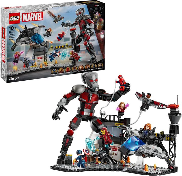 Produktbild LEGO Captain America: Civil War Actionduell (LEGO Marvel)