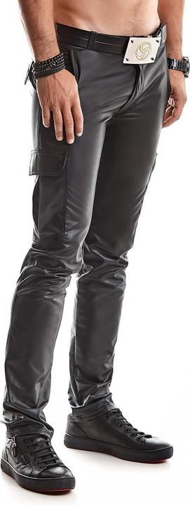 Actual product image Regnes Fetish Planet Herren Wetlook Hose "RMMatteo001" (S)