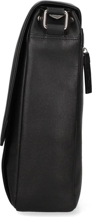 Actual product image John Richmond Herren Umhängetasche Echtleder - Modell Novaris Ultra - 32.0 X 38.0 X 10.0 Cm