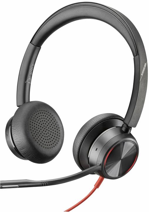 Produktbild Poly Blackwire 8225 + USB-C/A-Adapter (Kabelgebunden, USB-C, Microsoft Teams)