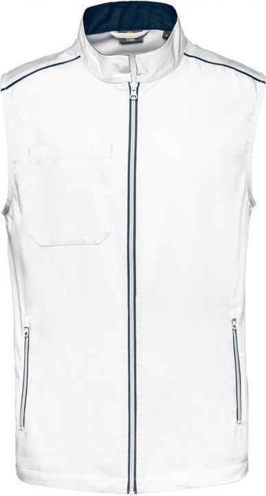 Blanc/navy