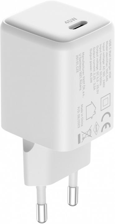 Immagine prodotto Yenkee Caricatore USB-C 45W 3A Power Delivery 3.0 QC3.0, bianco (45 W, 1 porzione)