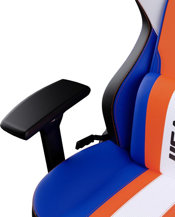 Actual product image Cooler Master Fauteuil Caliber X2 Street Fighter 6 Luke (Blanc/Bleu/Orange)