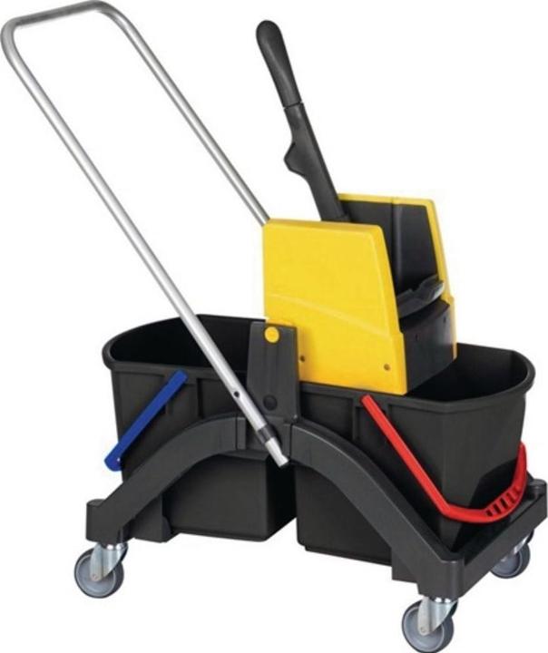 Vermop Reinigungswagen Eimer 2 x 17 l und Presse Kunststoff (1 Stk.)