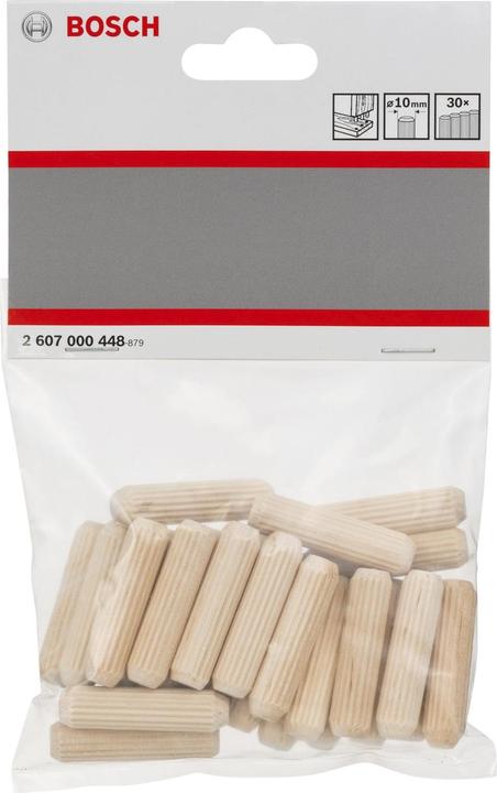 Produktbild Bosch Professional Zubehör Holzdübel (30 Stk.)
