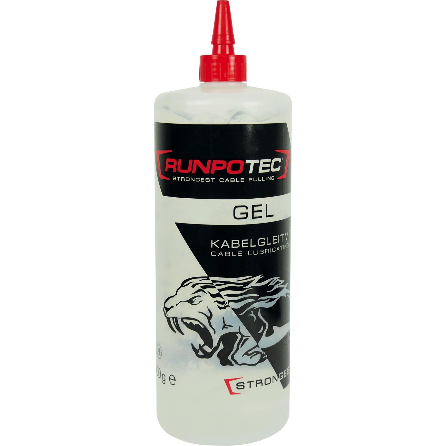 Runpotec, Kabeleinziehsystem, Kabelgleitmittel 1050 ml Kunststoffflasche Gel