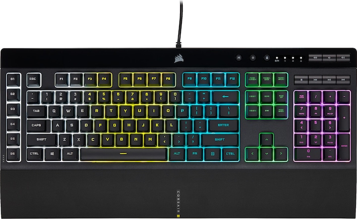 Produktbild Corsair K55 RGB Pro (US, Kabelgebunden)