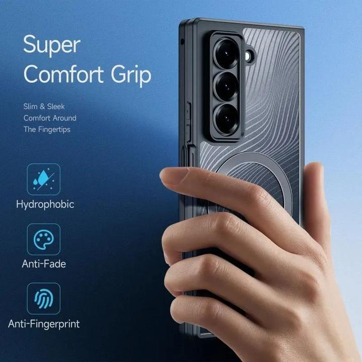 Actual product image Dux Ducis - Aimo MagSafe Series - Samsung Galaxy Z Fold SE - Black (Samsung Galaxy Fold)