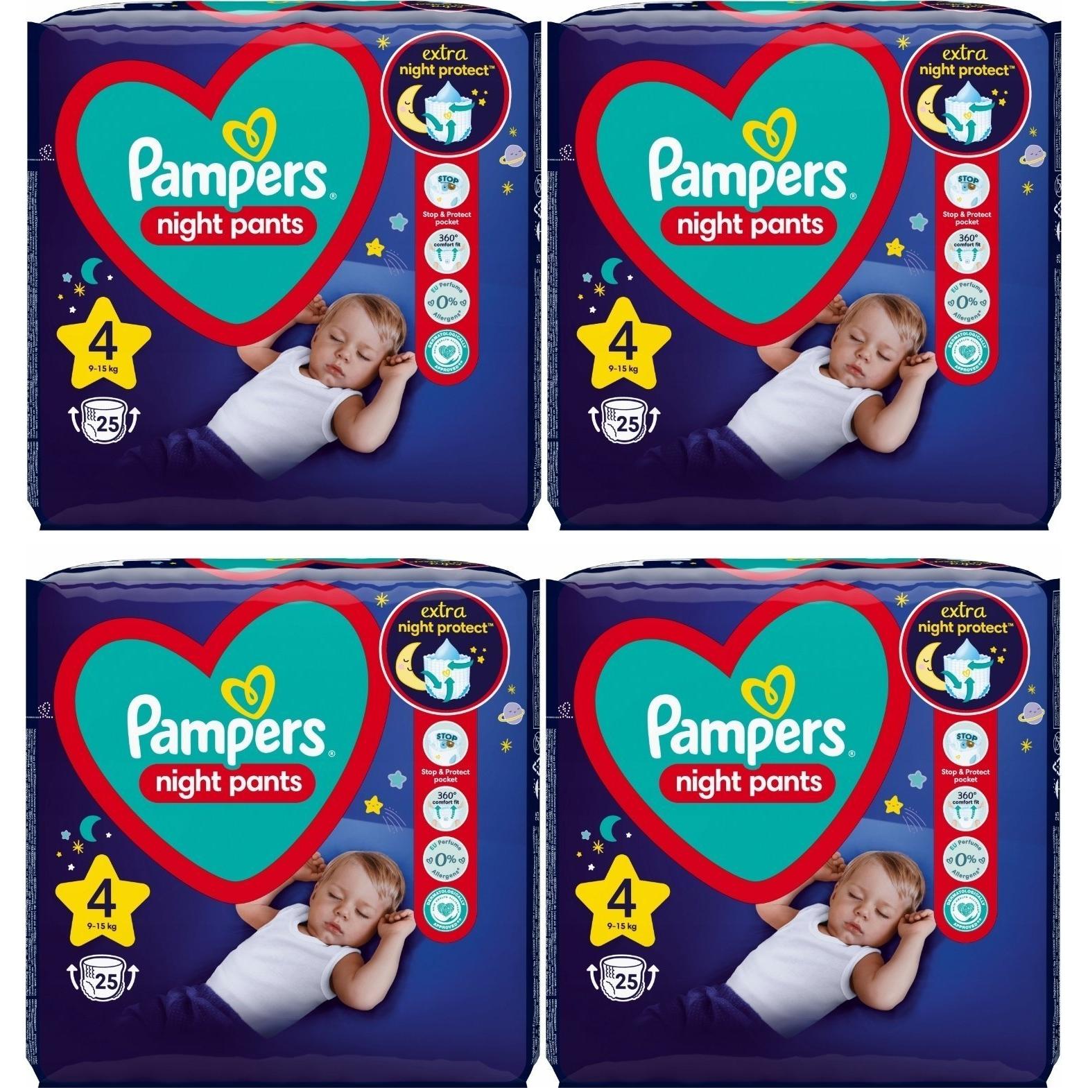 Thumbnail - Pampers Nachtwindelhose (Gr. 4, 100 Stück)