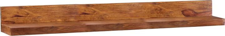 Produktbild FineBuy Wandregal Massivholz Sheesham (160 x 24 x 17 cm)