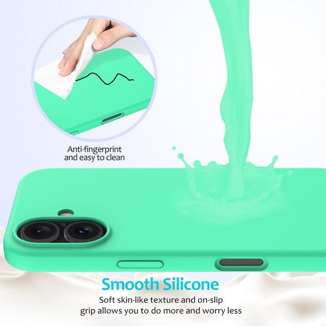 Actual product image MU Classic Liquid Silicone Series (Apple iPhone 16)