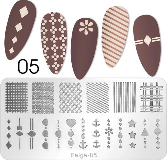 MoYou London Nail Art Stamping Fig 05